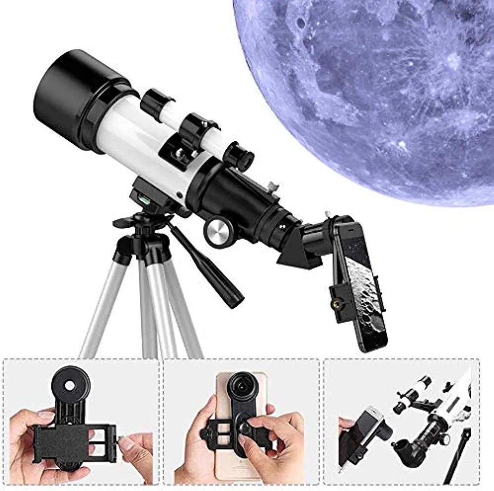  heaven body telescope child beginner .. want ..............70mm large diameter 400mm burnt point distance telescope heaven body .. beginner ranking 