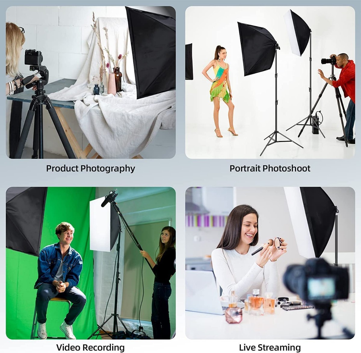  soft box LED photographing for light ] photograph photographing soft box 50x70cm lighting kit .. operation 3 color light mode 2800K-6000K photographing for lighting 