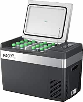 車載冷蔵庫 28L -22℃~10℃ 急速冷凍 ポータブル冷蔵庫 DC12V/24V
