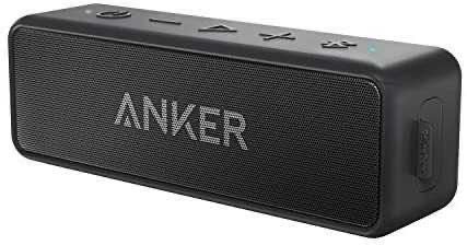 Anker Soundcore 2 (12W Bluetooth 5 スピーカー 24時間連続再生)【完全ワイヤレスステレオ対応/強化された低音 / IPX7防水規格 /