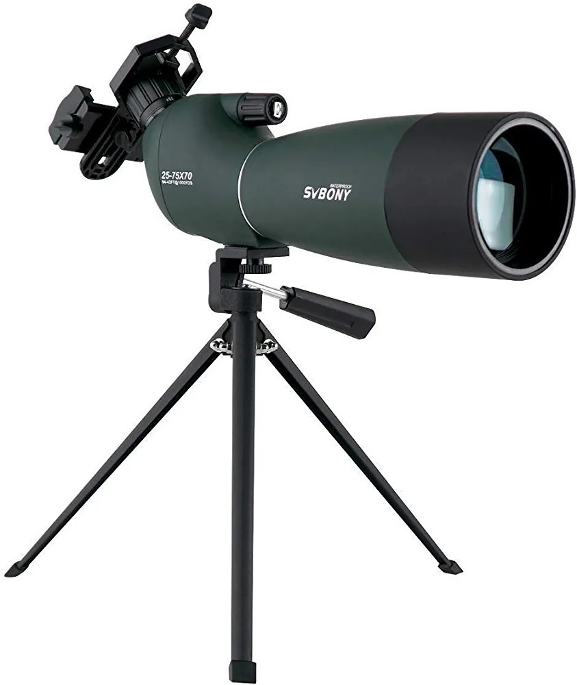 SV28 field scope 25-75x 70mm spo ting scope bird-watching archery scope height magnification IP65 waterproof FMC