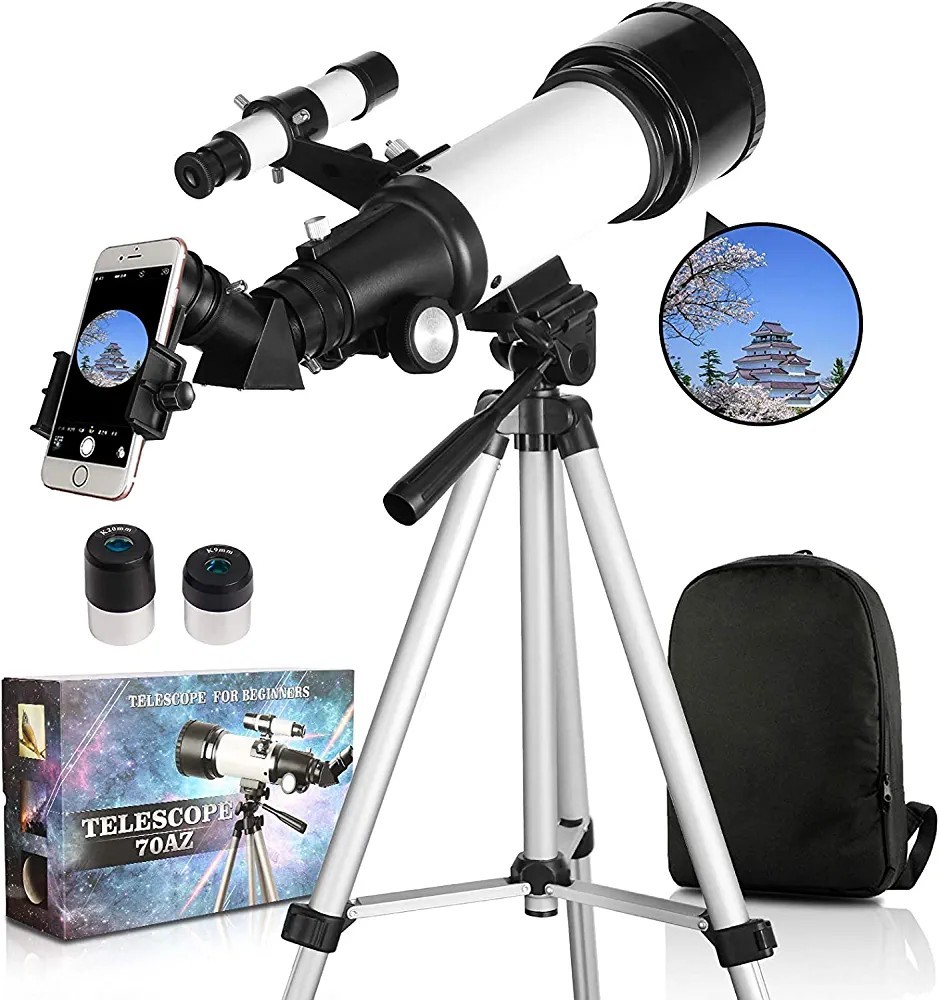  heaven body telescope child beginner .. want ..............70mm large diameter 400mm burnt point distance telescope heaven body .. beginner ranking 