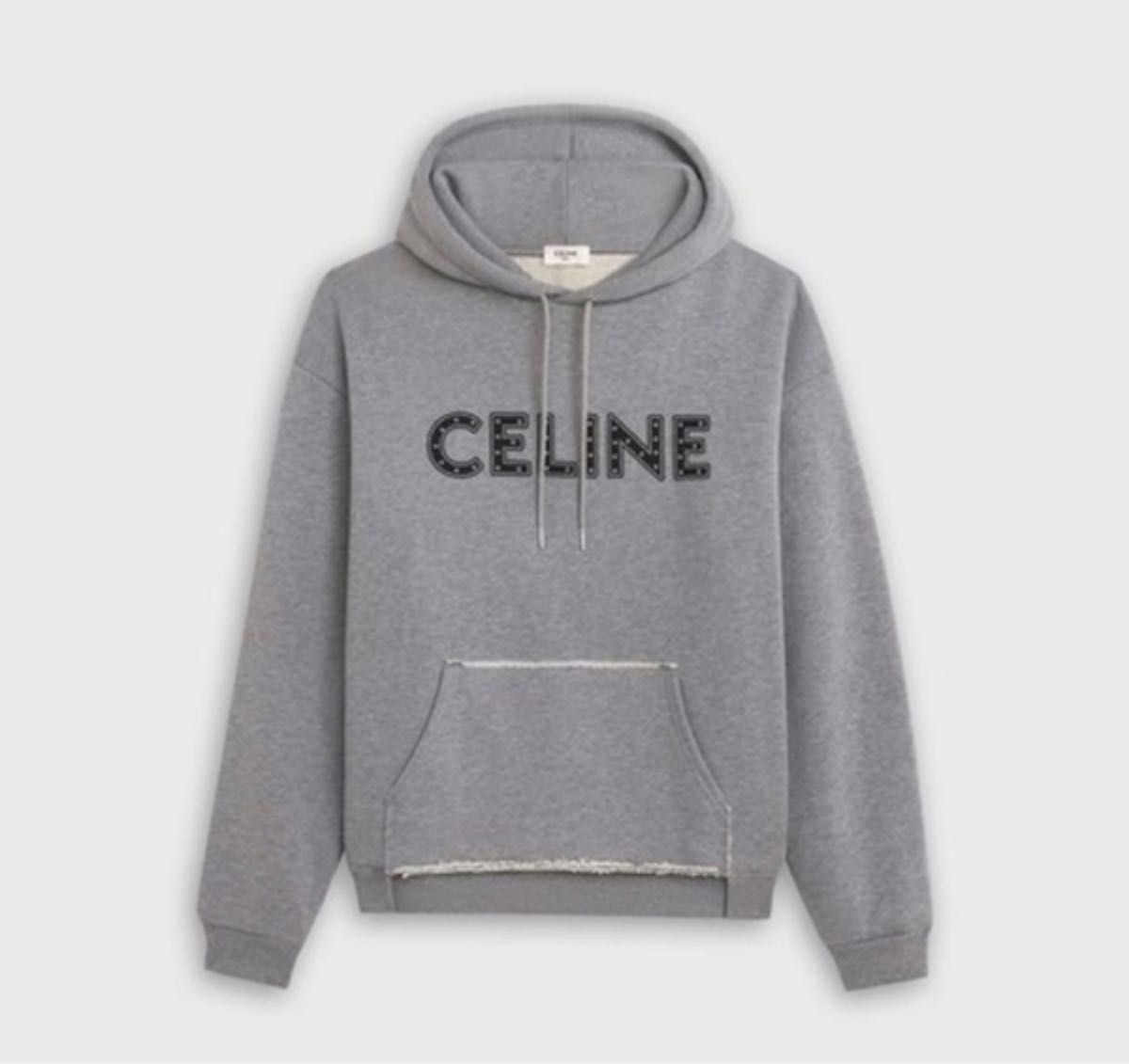 セリーヌ スタッズ付き CELINE スウェットパーカー