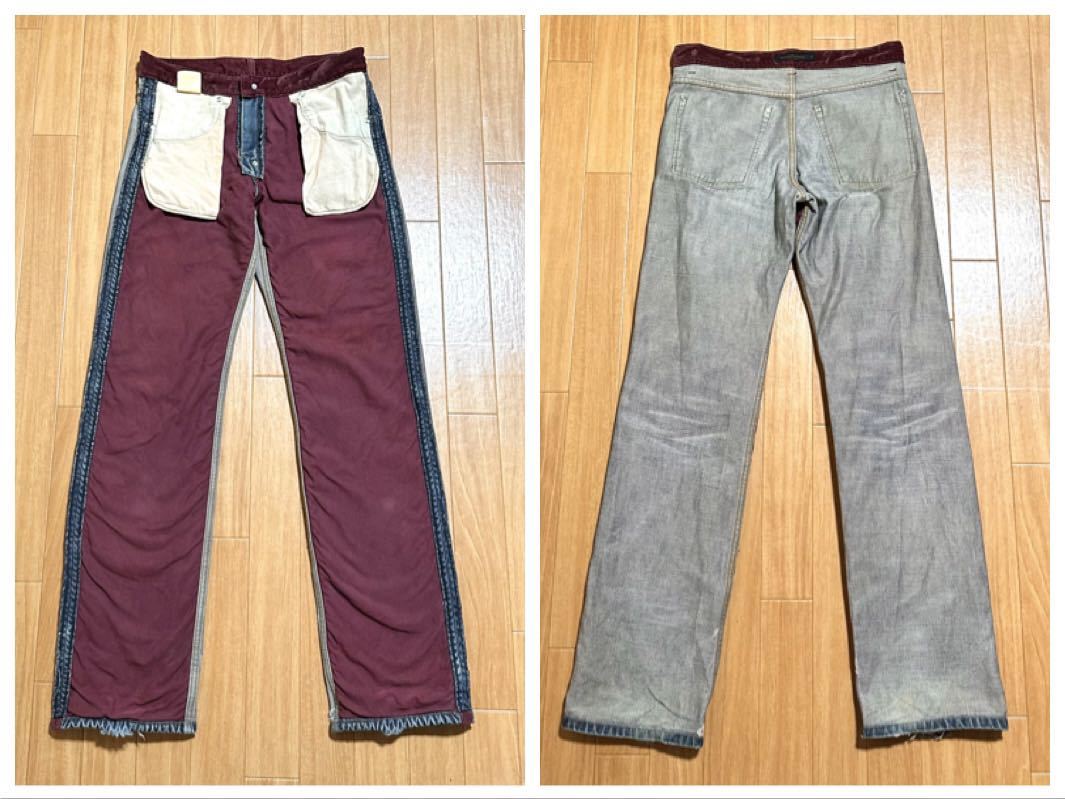 UNDERCOVER アンダーカバー 2002AW 魔女期 ベロア ダメージ加工