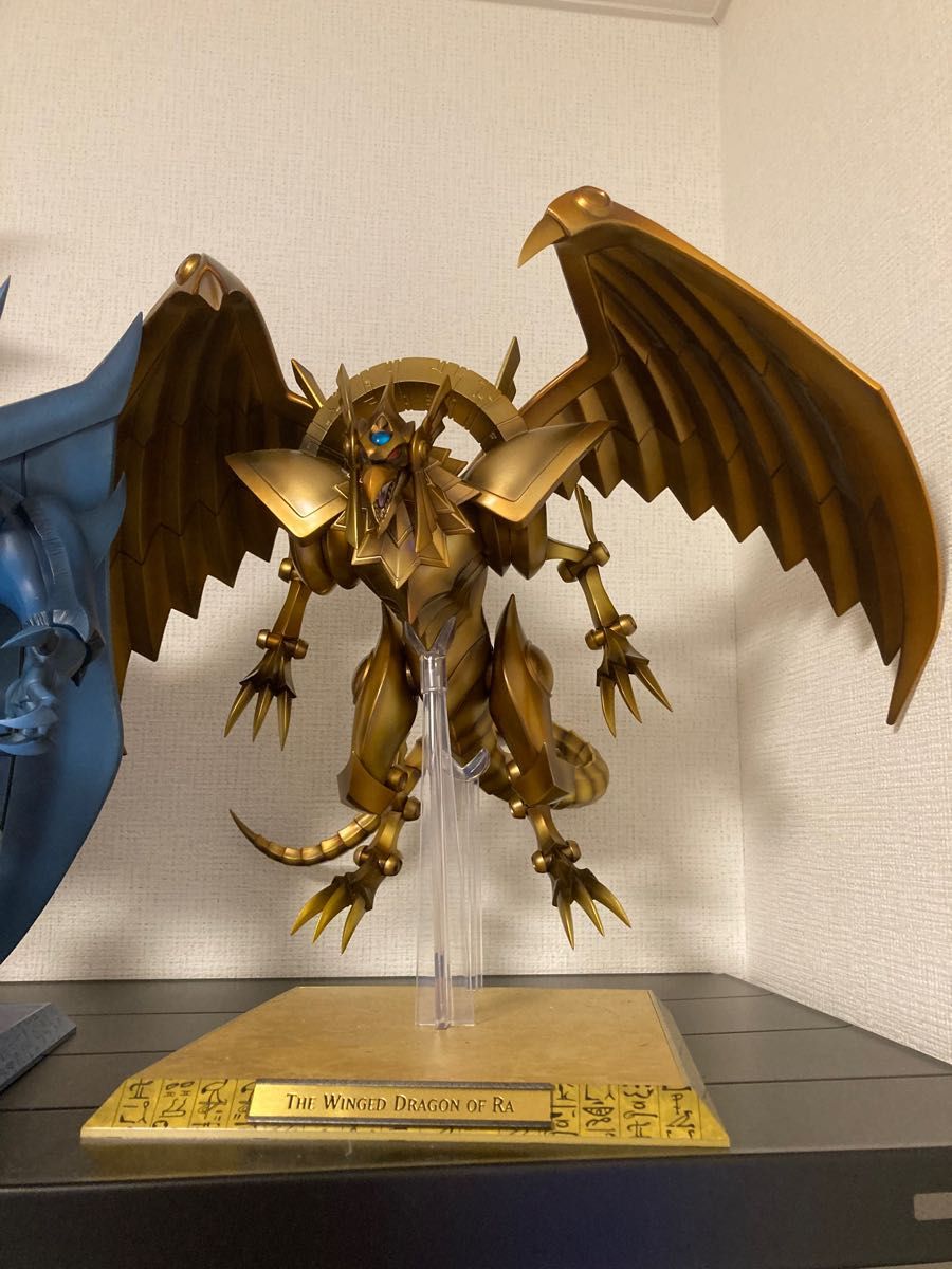 【最終値下げこれ以上は不可】三幻神 フィギュア オベリスクの巨神兵 オシリスの天空竜 ラーの翼神竜 専用台座付き
