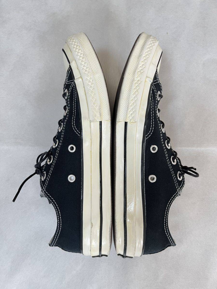 CONVERSE コンバース CHUCK Taylor チャックテイラー ct70 ブラック 黒 us7.5 26.0cm 162058cの画像6