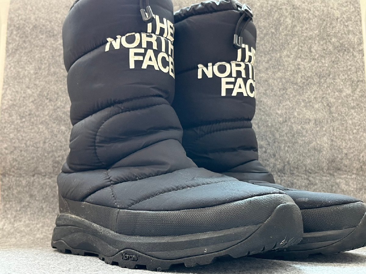 ■　THE　NORTH　FACE　ザ・ノースフェイス　ヌプシ　ブーティー　NUPTSE　BOOTIE　NF51872　黒　29ｃｍ　ブーツ　中古　★