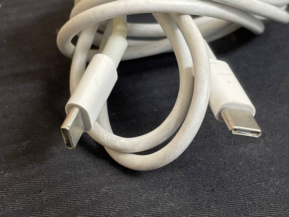 【動作OK♪】Apple 純正 61W USB-C Power Adapter A1718 MacBook ACアダプター 動作品の画像3