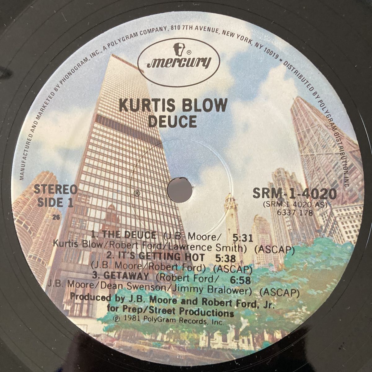 Kurtis Blow Deuce LP/US盤_画像5