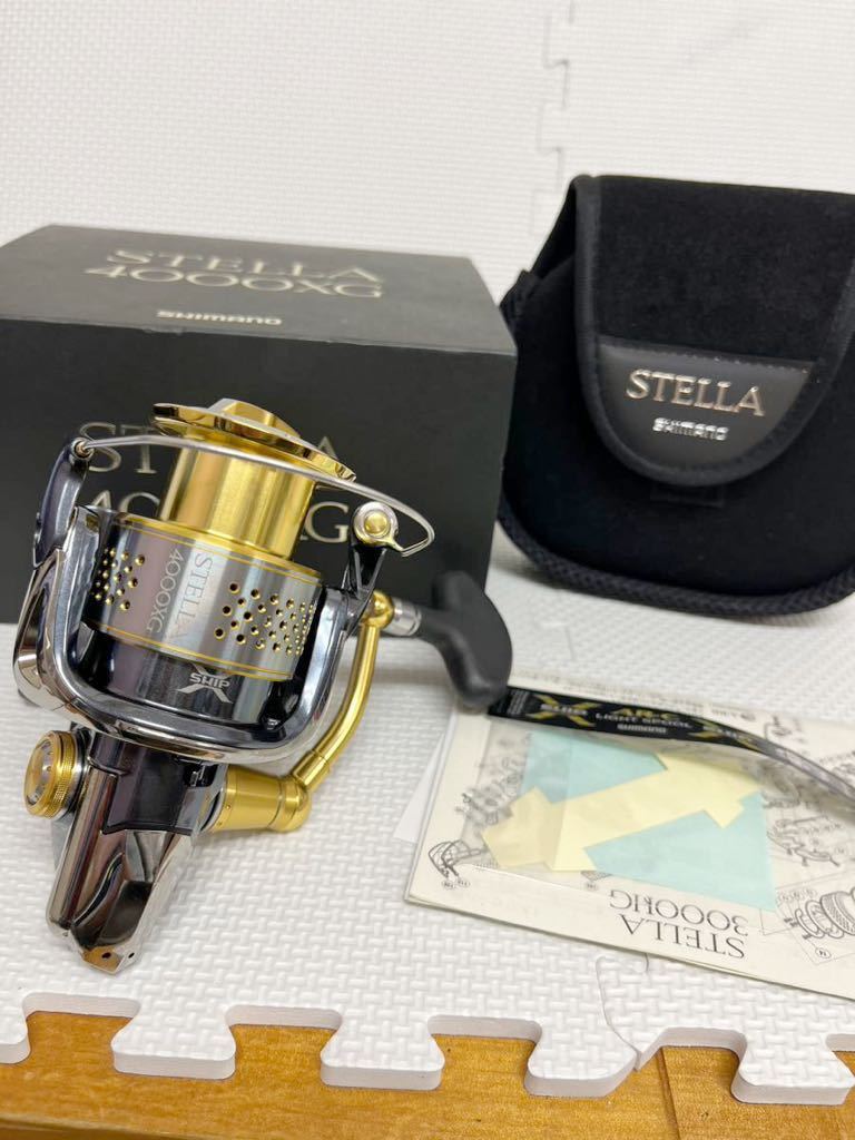 10ステラ4000XG ステラ シマノ SHIMANO STELLA 動作 巻き感なめらか