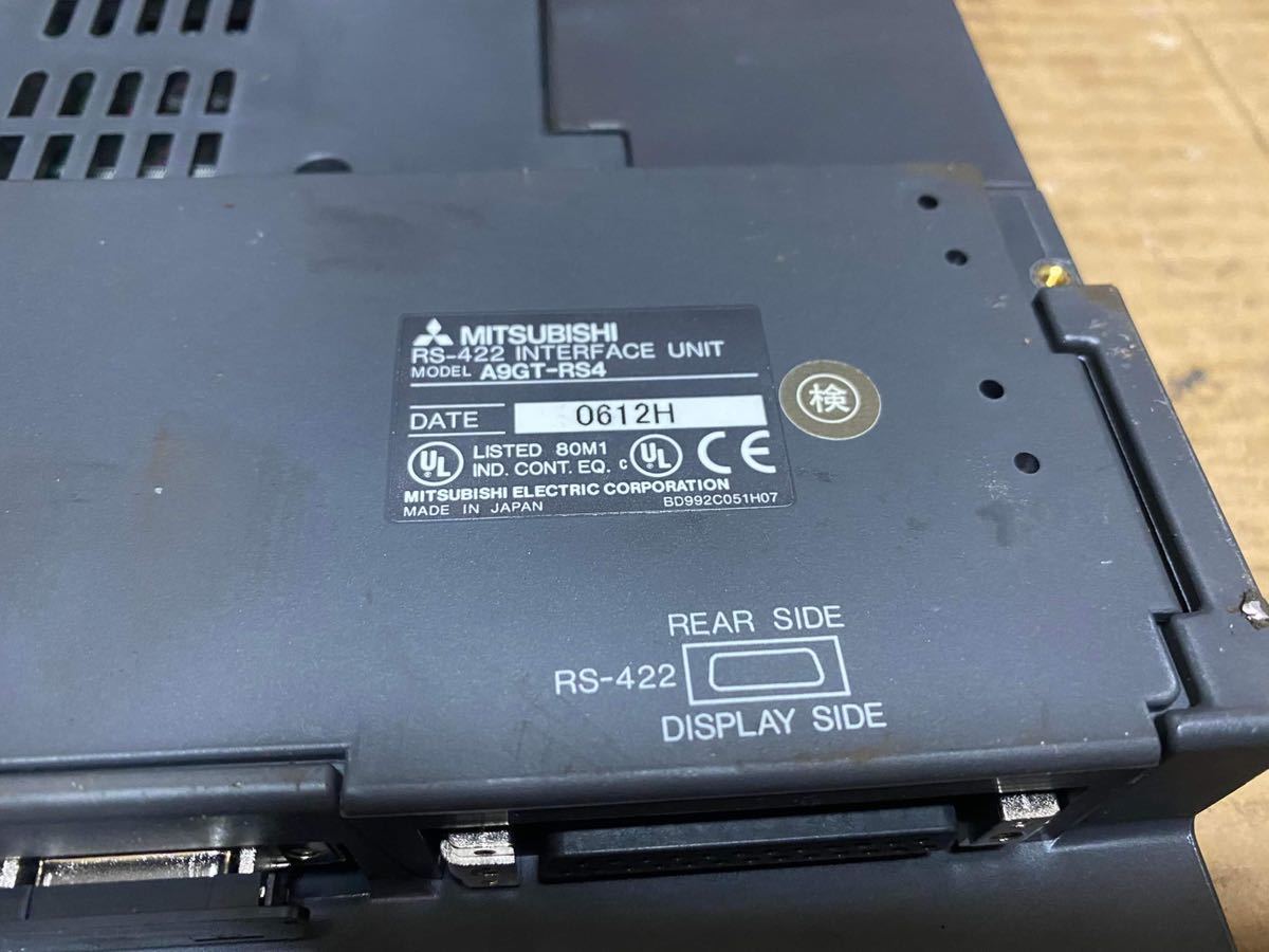3B00070 三菱タッチパネルRS-422インターフェイス A9GT-RS4保証付き 3B00070 三菱タッチパネルRS-422インターフェイス A9GT-RS4保証付き