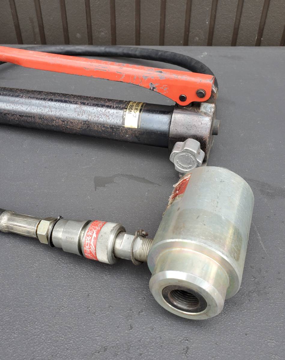 動作確認済み イズミ SH-10-1 HP-180N 手動油圧式パンチャー 泉精器