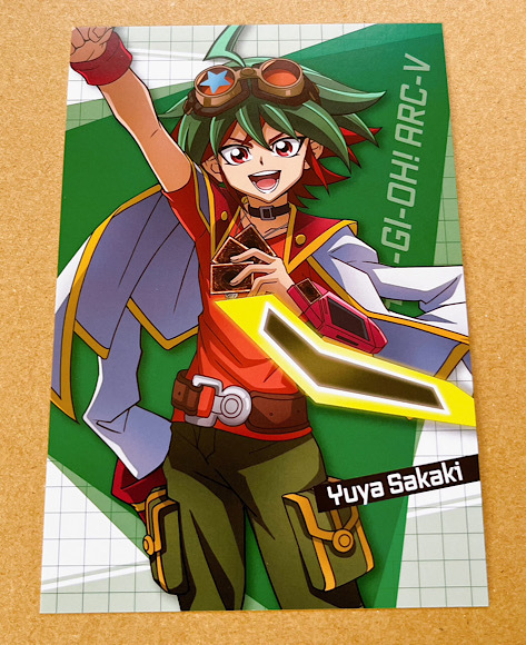 KC STORE KCストア 特典 ポストカード 榊遊矢 遊矢 遊戯王 遊☆戯☆王 遊戯王ARC-V ARC-V アークファイブ イラストカード カード 非売品_画像1