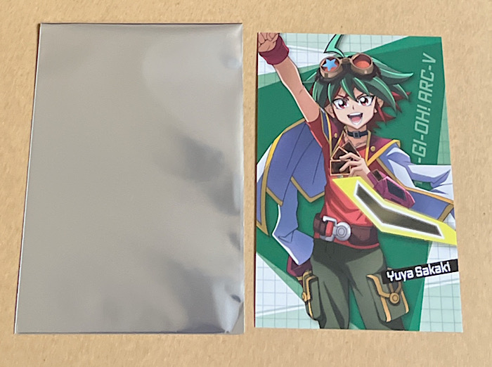 KC STORE KCストア 特典 ポストカード 榊遊矢 遊矢 遊戯王 遊☆戯☆王 遊戯王ARC-V ARC-V アークファイブ イラストカード カード 非売品_画像2