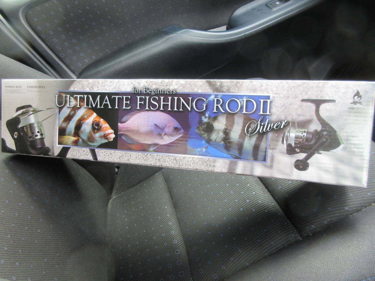 ◆ULTIMATE FISHING ROD II for Beginners 釣り竿 ロッド リール 釣り アルティメットフィッシングロッド アウトドア◆新品未開封_画像1