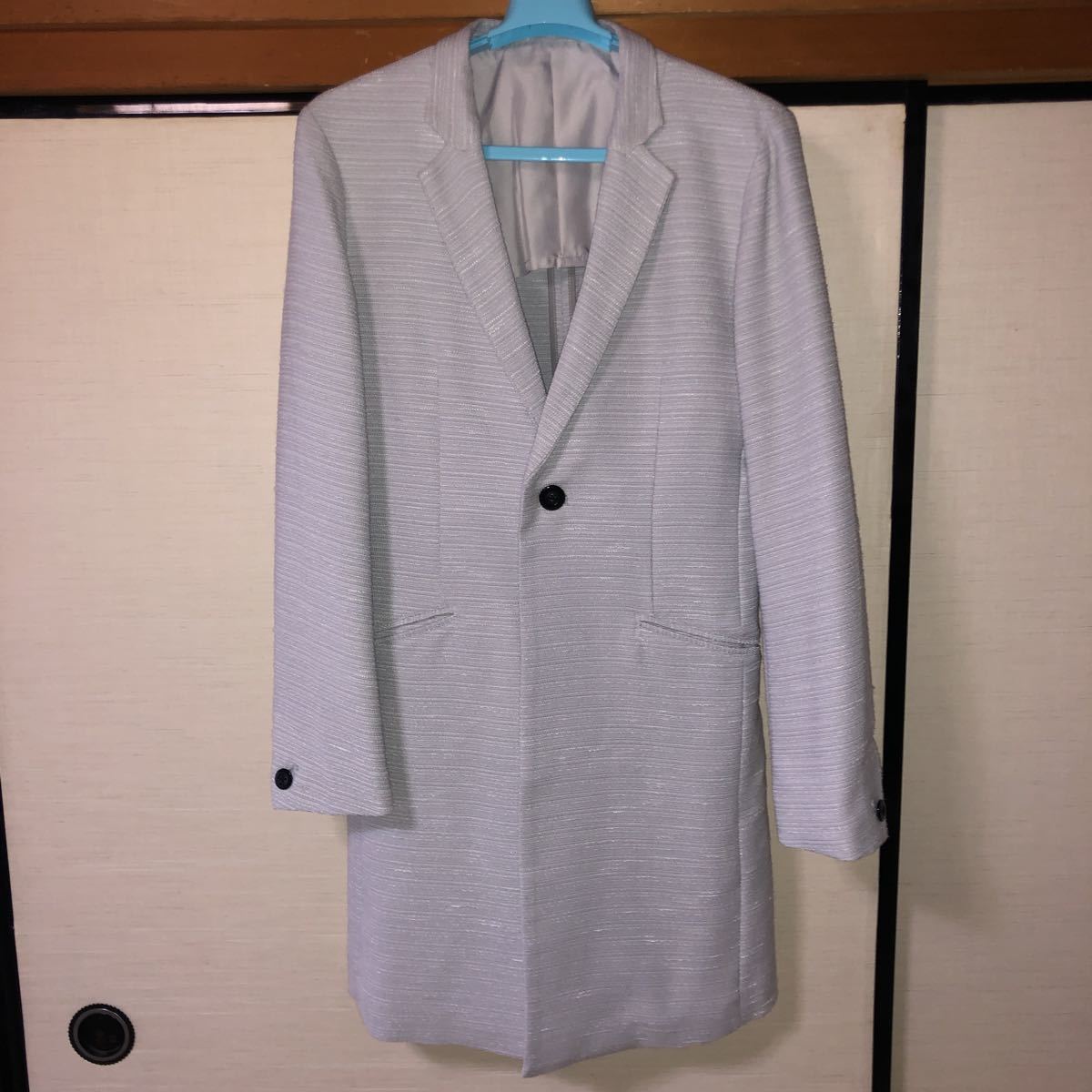 【SALE／10%OFF 美品トルネードマート　スプリングサマーロングジャケット　ニット生地　サイズL Lサイズ