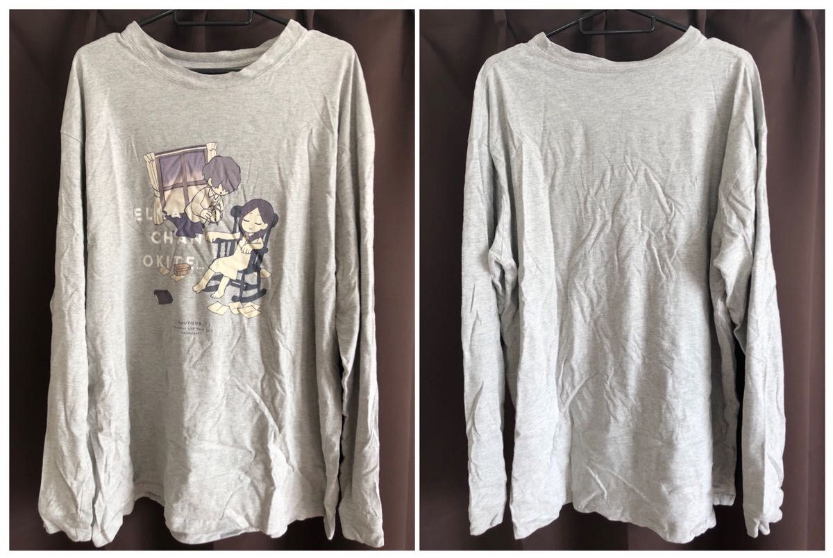 ヨルシカ 夜以外もよく眠るエルマちゃん 月光 ロングTシャツ|PayPayフリマ