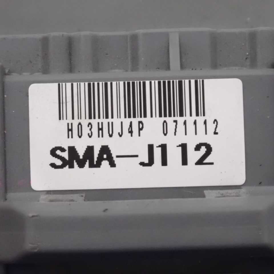 平成20年 ストリーム RN6 前期 純正 室内ヒューズボックス BOX リレー SMA-J112 中古 即決_画像6