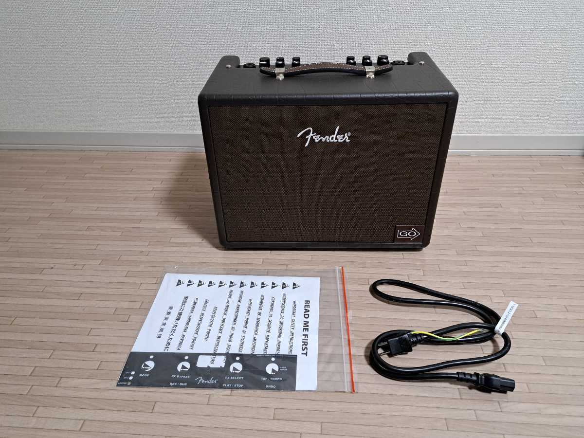 Fender ACOUSTIC JUNIOR GO アコースティックギターアンプ バッテリー