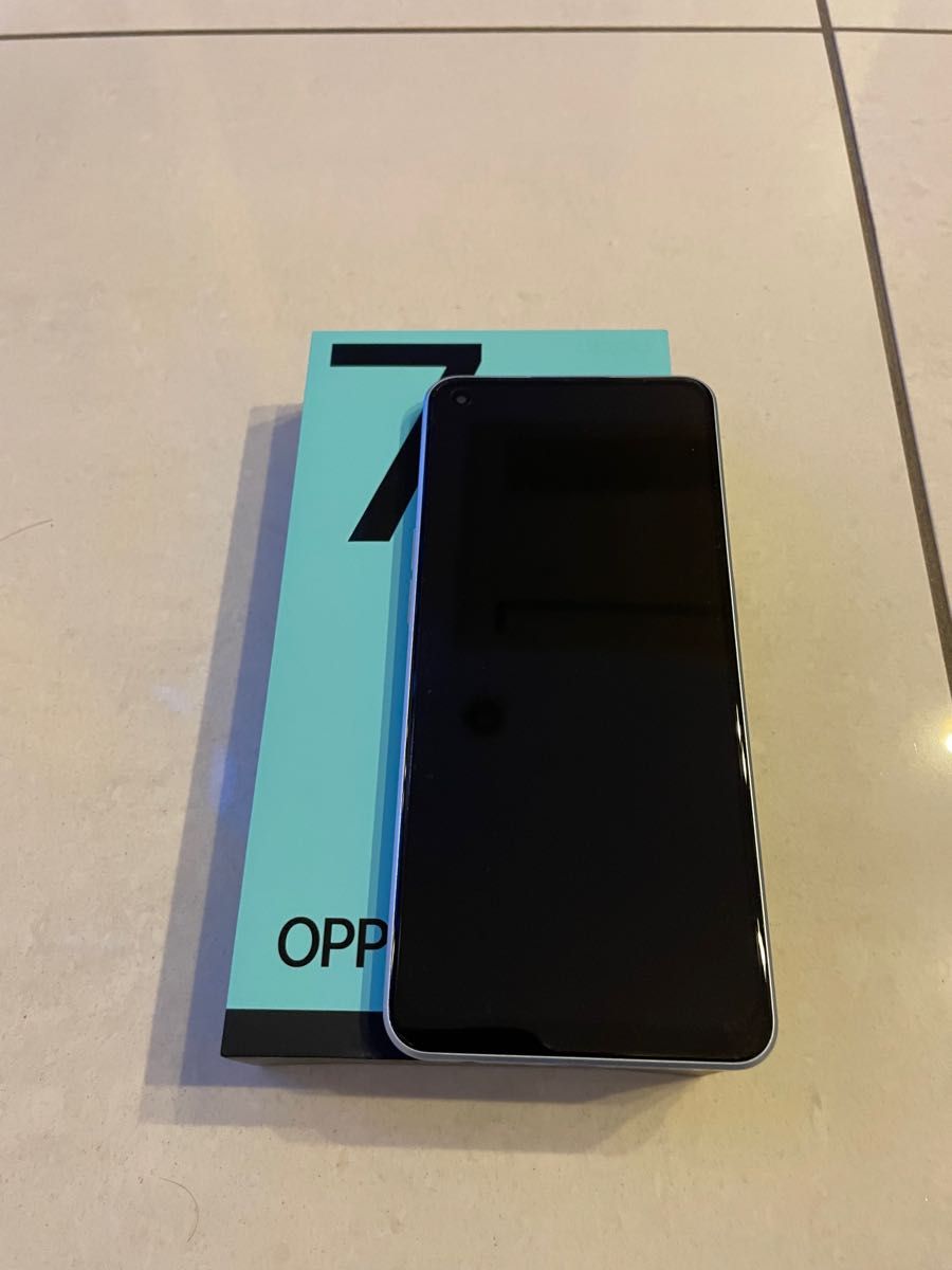 今ならほぼ即納！ Oppo ドリームブルー（eSIM対応） Reno Reno7 A SIM