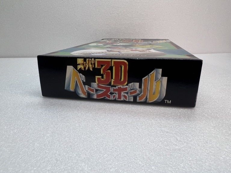 [retoge great number exhibiting ] super 3D Baseball box opinion attaching used operation verification ending postage 185 jpy ~ Super Famicom SFC