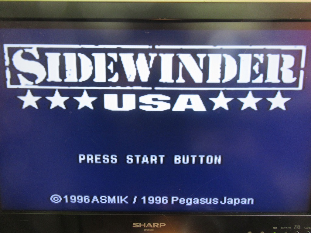 KMG2246★PS サイドワインダーU.S.A. SIDEWINDER U.S.A. ベスト版 ケース説明書付 起動確認済み クリーニング済み プレイステーション_画像7