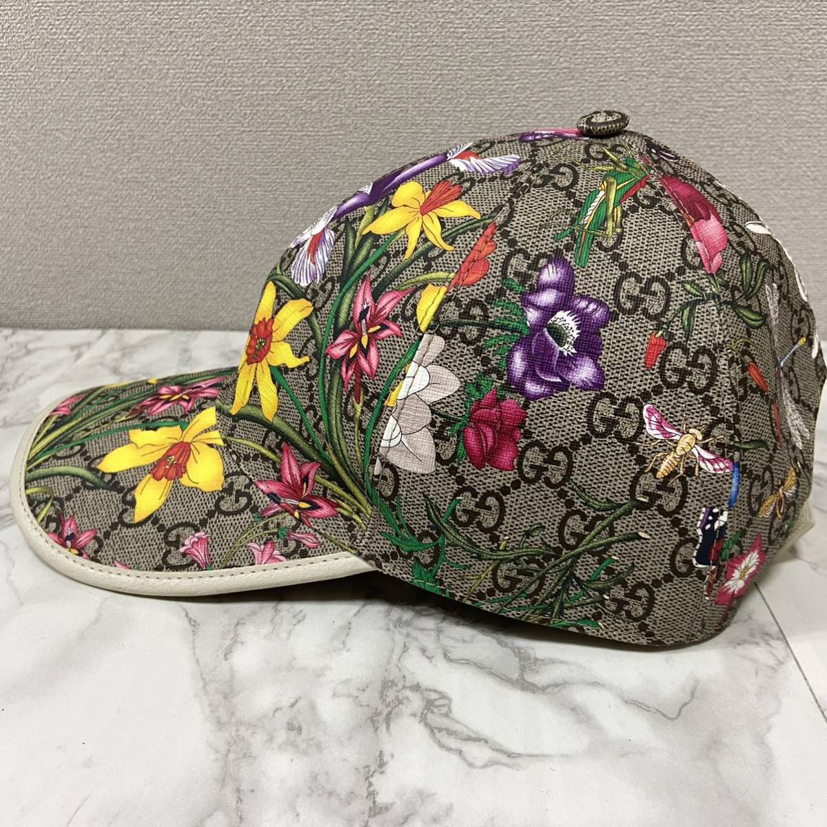 最高の品質 GUCCI 帽子 帽子 キャップ 花柄 - fia.ui.ac.id
