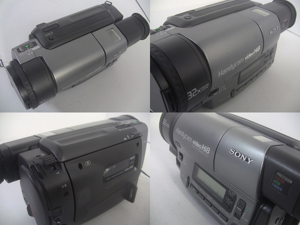 【送料無料】8mmテープ再生できます!【動作確認済み】 SONY Hi8ビデオカメラ CCD-TR3000 ☆ダビングにご使用ください!☆/0117