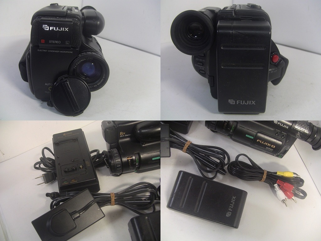 8mmテープ再生できます FUJIX Video8ビデオカメラ M890 ダビング 8mmテープ再生できます FUJIX Video8ビデオカメラ M890 ダビング