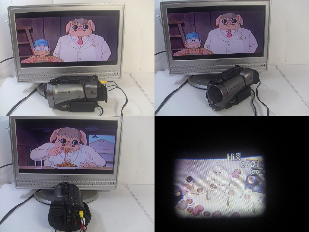 8mmテープ再生できます Canon Hi8ビデオカメラ Movie boy E2 8mmテープ再生できます Canon Hi8ビデオカメラ Movie boy E2