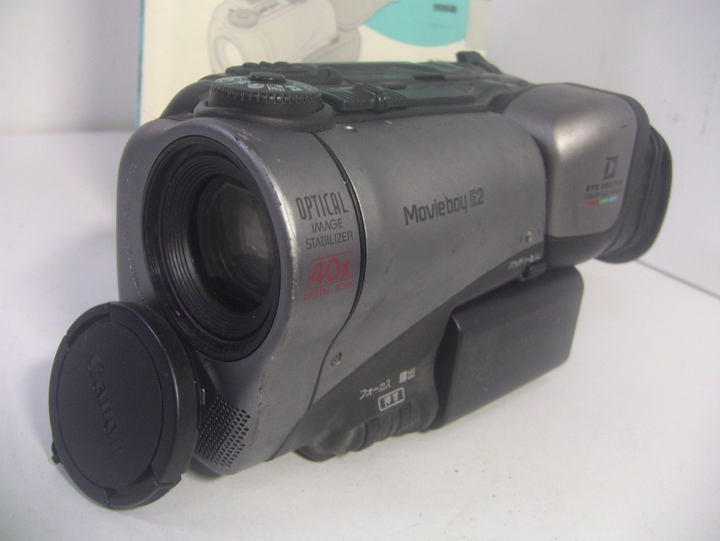 8mmテープ再生できます Canon Hi8ビデオカメラ Movie boy E2 8mmテープ再生できます Canon Hi8ビデオカメラ Movie boy E2