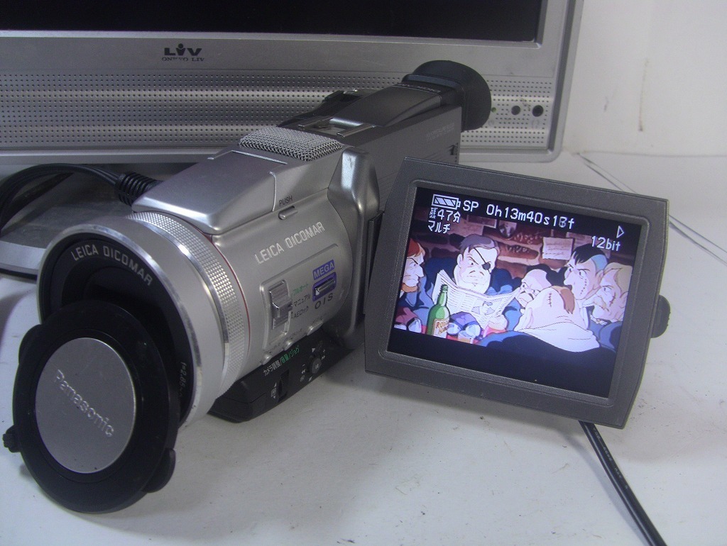 MiniDVテープ再生できます Panasonic MiniDVビデオカメラ NV MiniDVテープ再生できます Panasonic MiniDVビデオカメラ NV