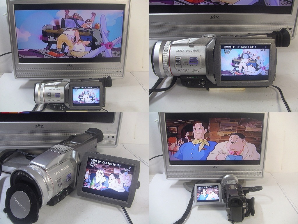 MiniDVテープ再生できます Panasonic MiniDVビデオカメラ NV MiniDVテープ再生できます Panasonic MiniDVビデオカメラ NV