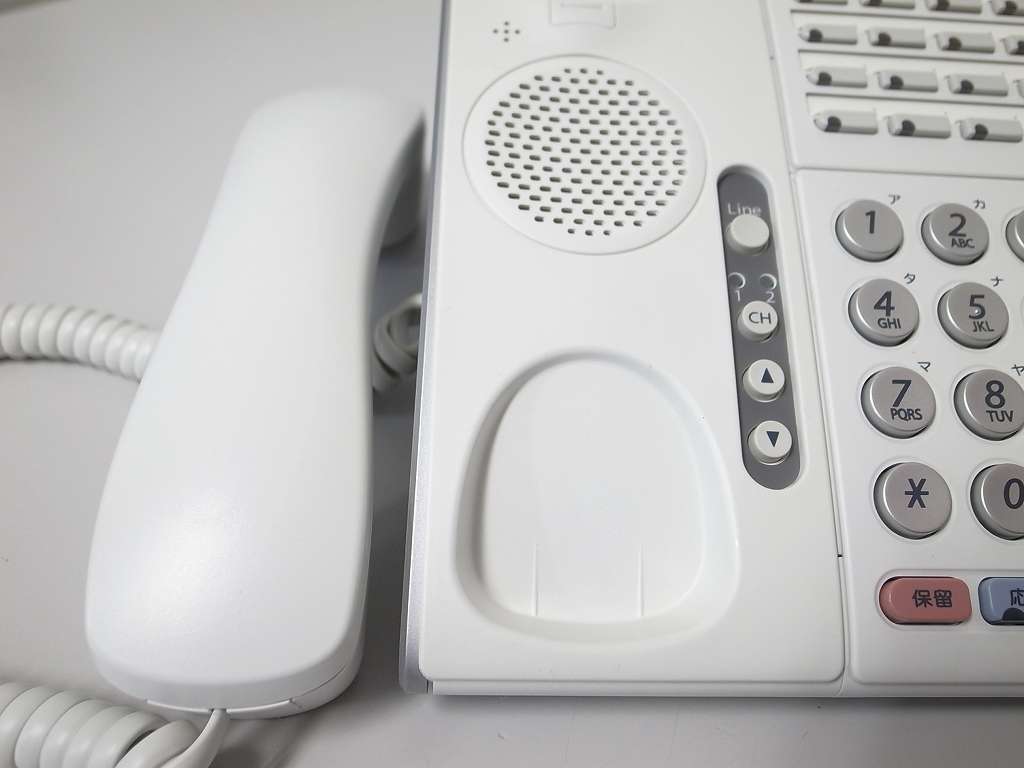 ■【☆PD☆】　NEC Aspire X　ISDN停電用多機能電話機　【DTL-24PD-1D(WH)TEL】　(7)■_画像2