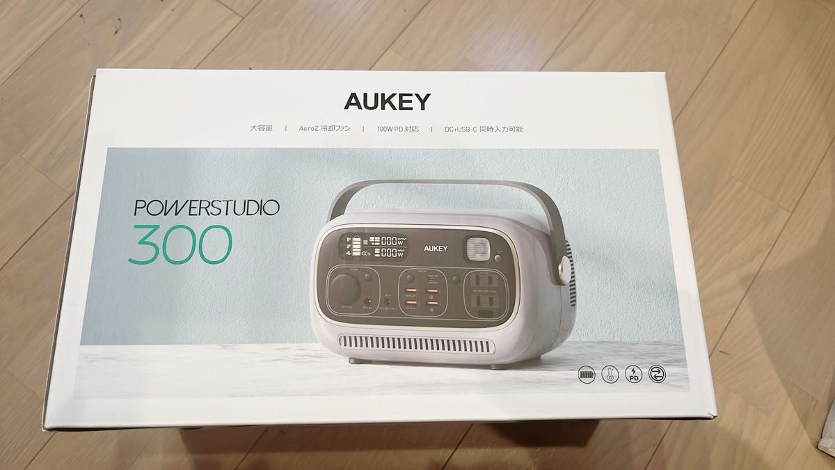 新品・未使用】AUKEY ポータブル電源 POWER STUDIO300 | www
