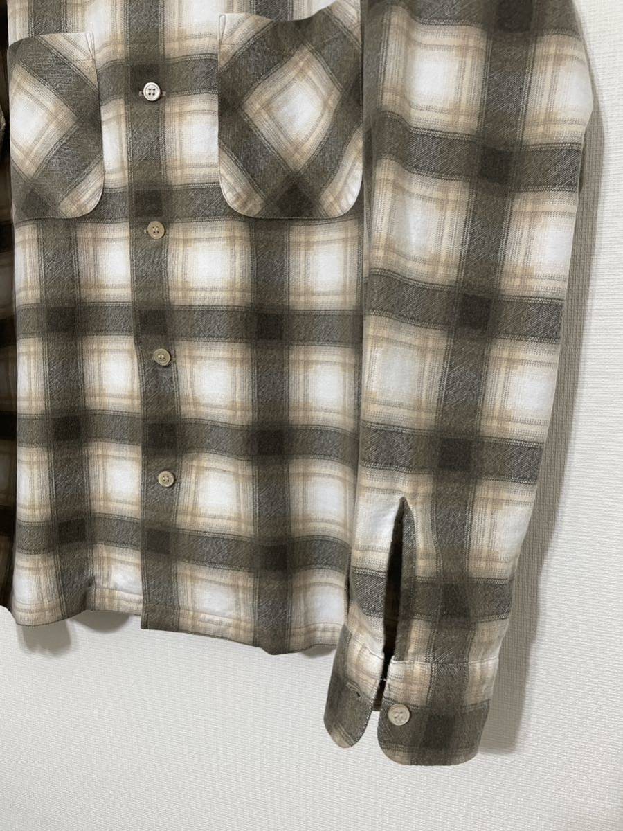 UNUSED/21AW/US2092/プリントネルシャツ/ベージュ - arborconnect.co.nz