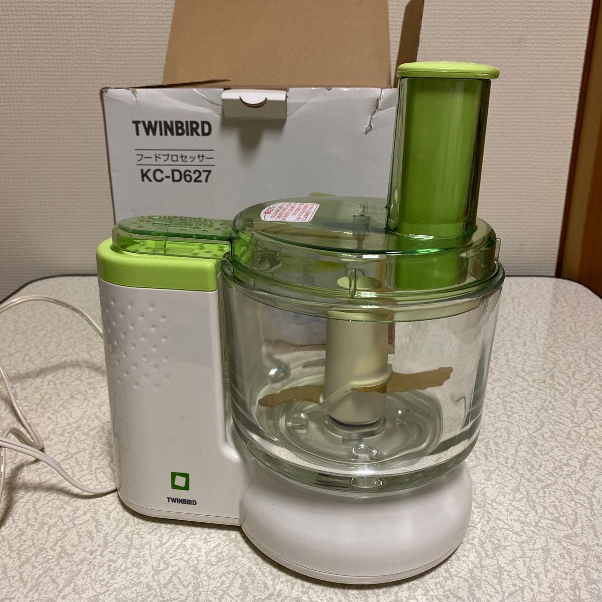 フードプロセッサー TWINBIRD KC-D627本体|Yahoo!フリマ(旧 フードプロセッサー TWINBIRD KC-D627本体|Yahoo!フリマ(旧