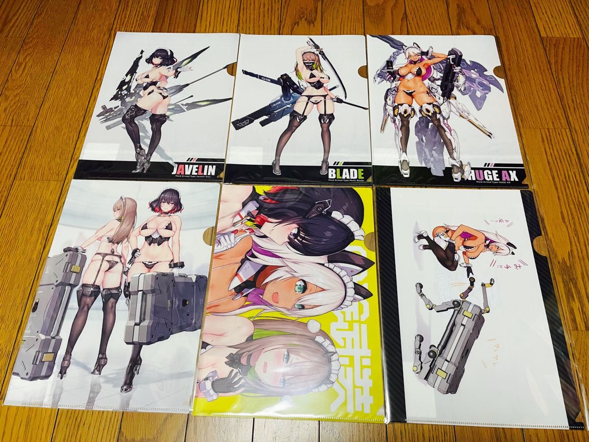 コトブキヤくじ Nidy-2D- 冥途武装 D賞 A4クリアファイル セット コトブキヤくじ Nidy-2D- 冥途武装 D賞 A4クリアファイル セット