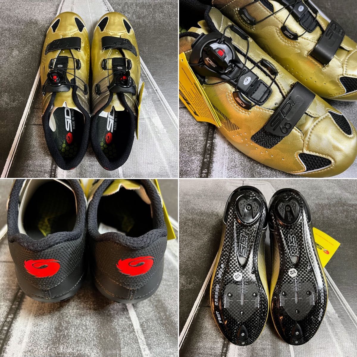 新品 SIDI SIXTY 60周年 記念モデル サイズ 42 5 ゴールド 新品 SIDI SIXTY 60周年 記念モデル サイズ 42 5 ゴールド