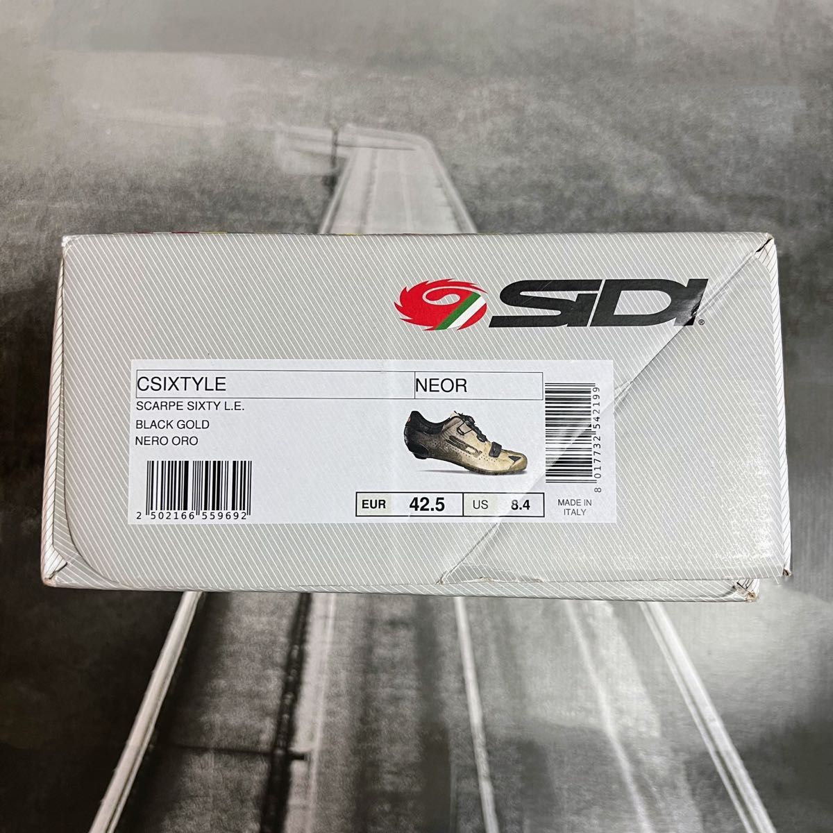 新品 SIDI SIXTY 60周年 記念モデル サイズ 42.5 ゴールド