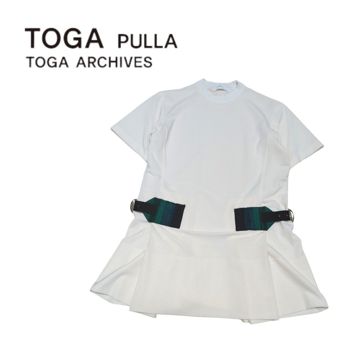 TOGA PULLA トーガプルラ Pique Jersey Dress | alfasaac.com