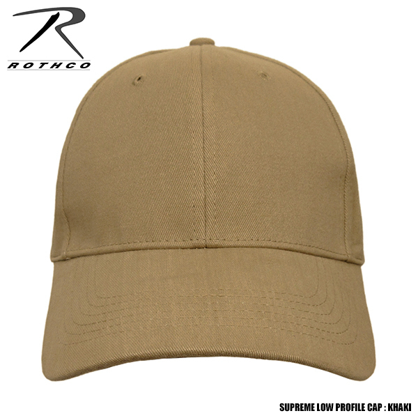 ROTHCO 新品 ロープロファイル キャップ (ベージュ) 無地 ベースボール 深め 野球帽 帽子 メンズ レディース LP Low Profile Cap フリー_画像2