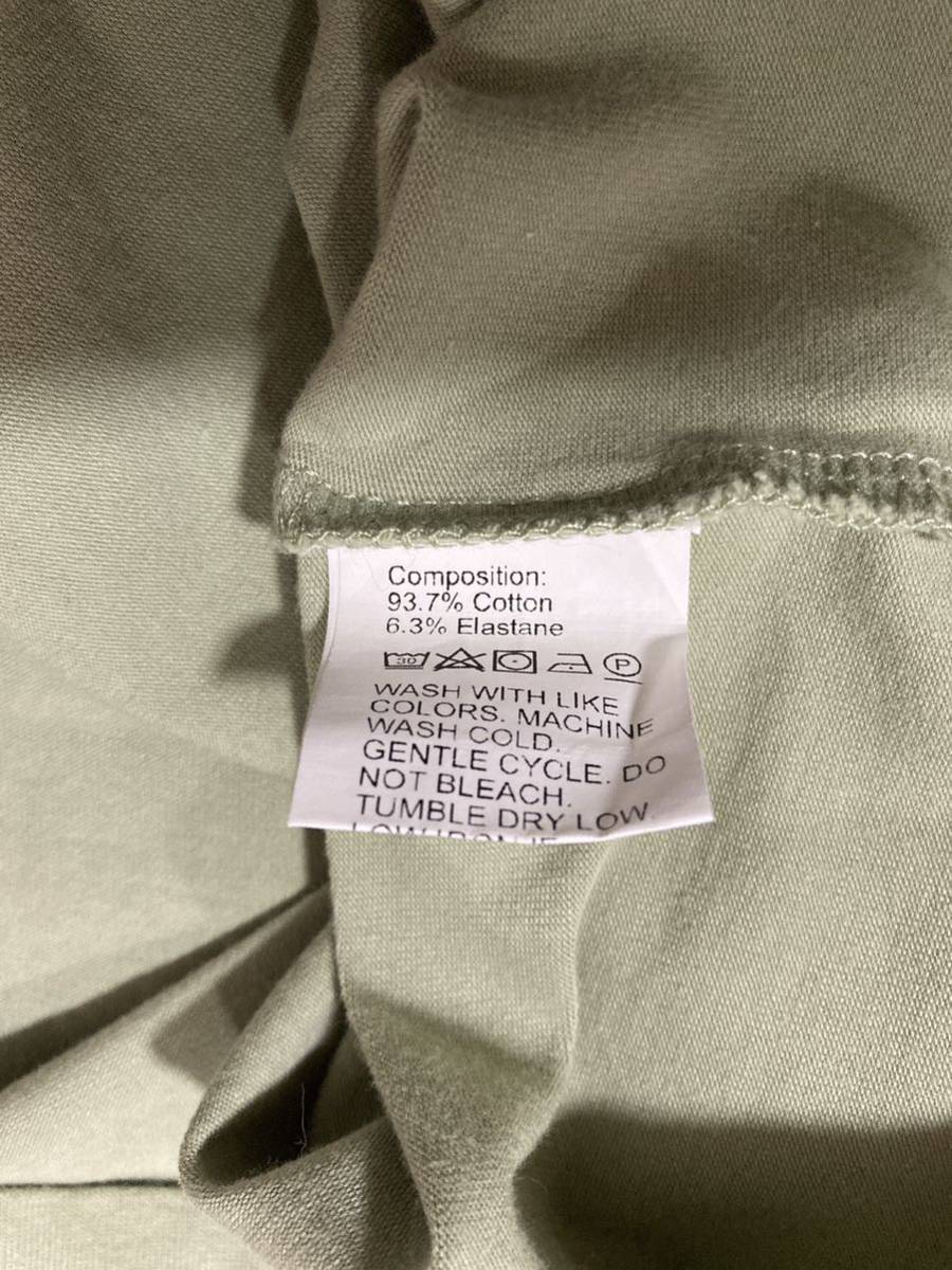 Dazy デイジー Tシャツ 半袖 カットソー トップス(used・普通使用感)Mサイズ、オリーブ グリーン_画像9