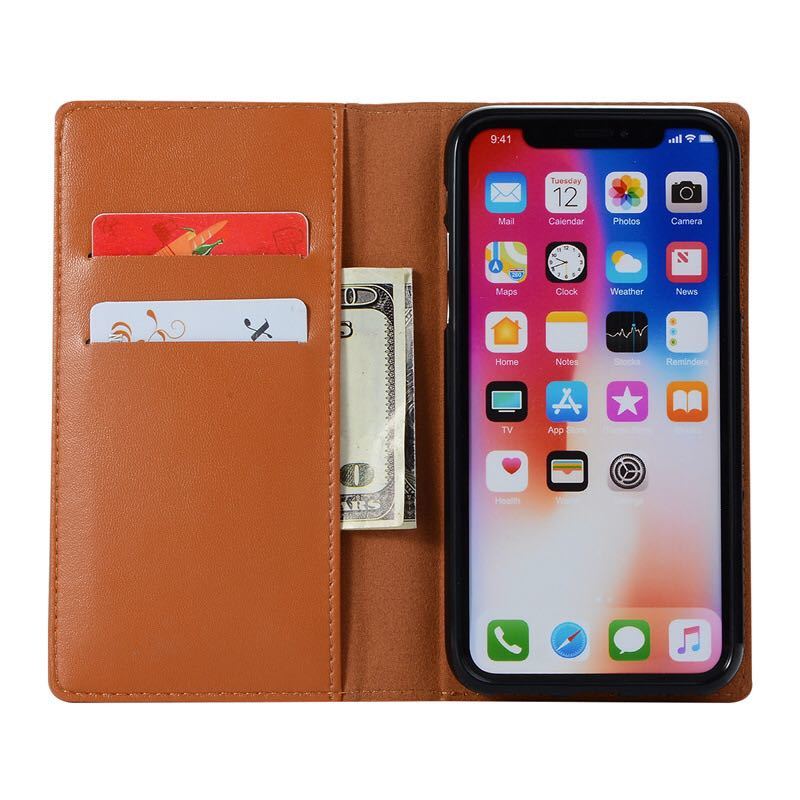 iPhone 14 pro max レザーケース アイフォン14 プロ マックス ケース 6.7インチ 手帳型 お財布付き カード収納 Q2 ブラウン