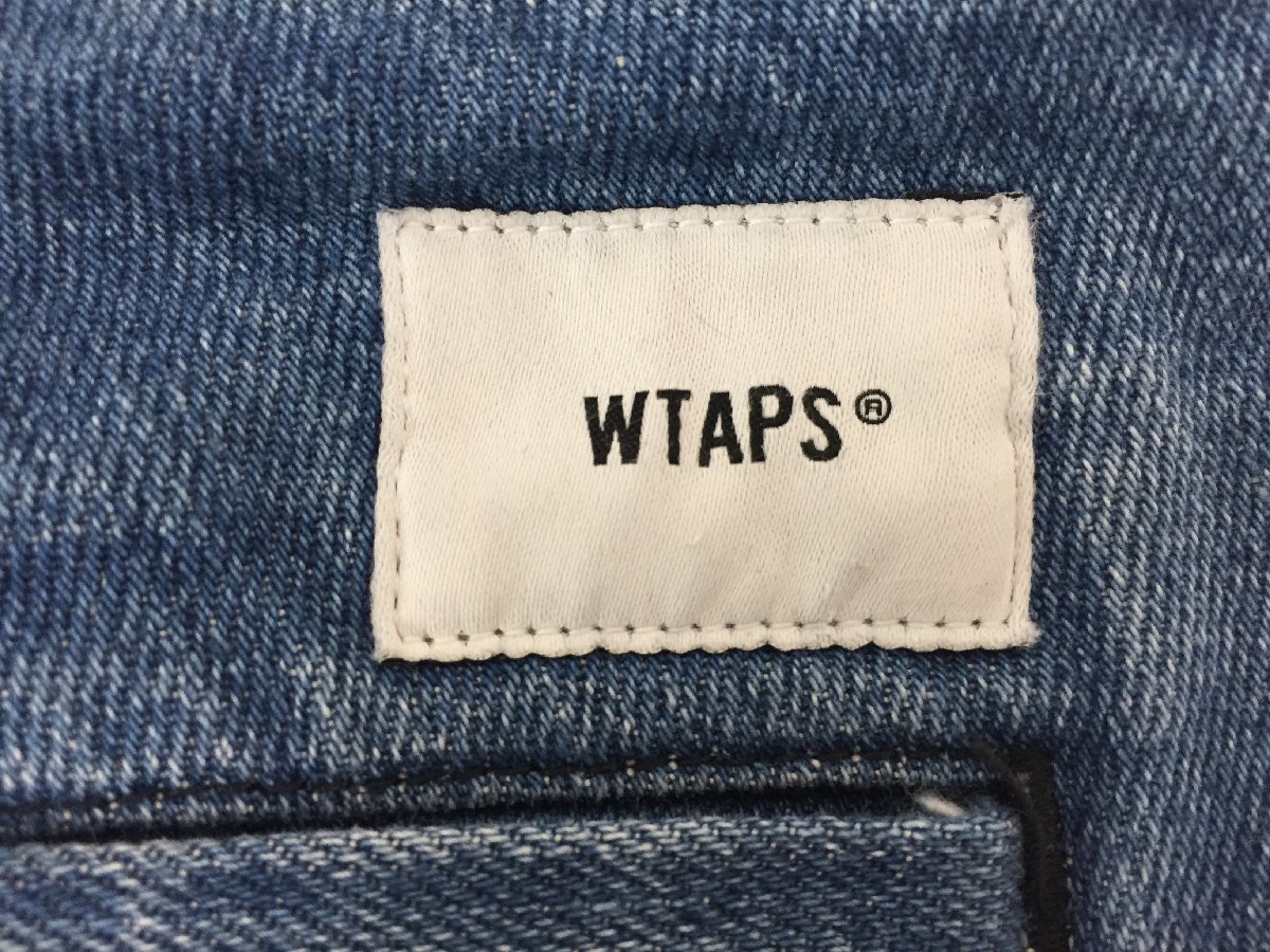 132A WTAPS 22ss TUCK 02 TROUSERS COTTON DENIM 221WVDT-PTM04 ダブルタップス【中古】_画像7