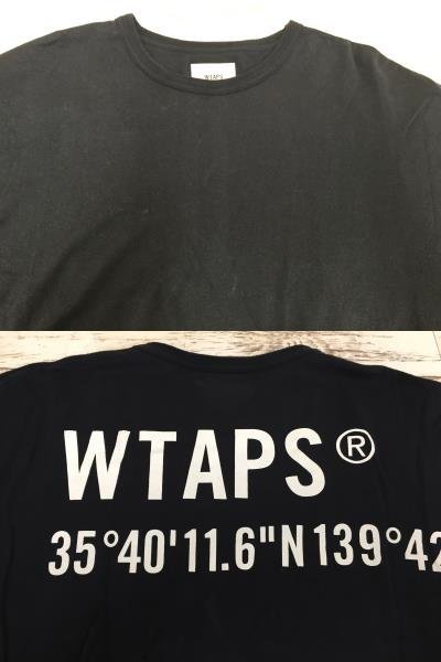 128A WTAPS 20ss BLANK SS Tee 201ATDT-CSM02 ダブルタップス Tシャツ【中古】_画像3