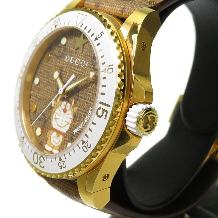 GUCCI/グッチ 136.3 YA136334 ダイブ ドラえもん/どらえもん GUCCI/グッチ 136.3 YA136334 ダイブ ドラえもん/どらえもん