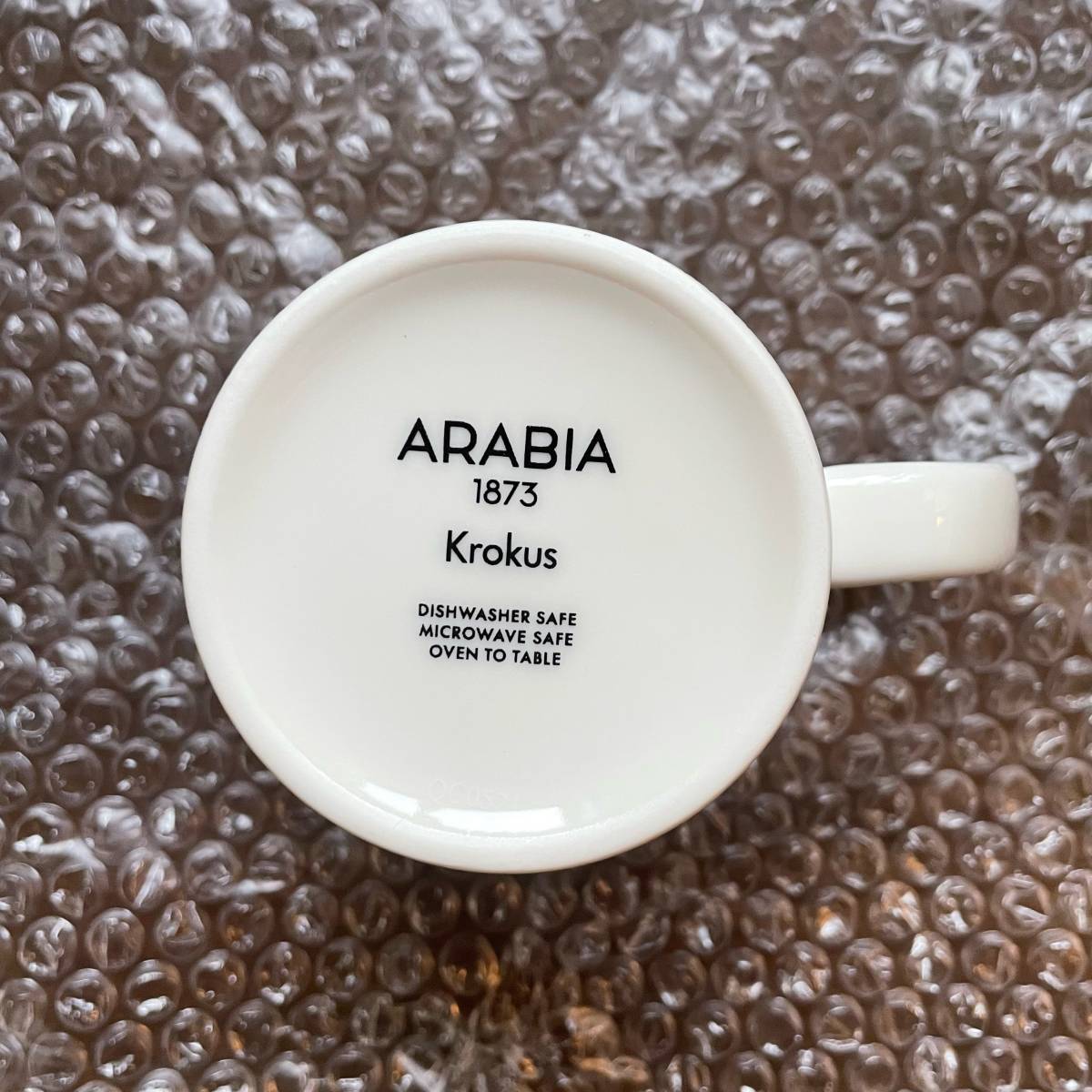 即決 新品未使用 アラビア ARABIA クロッカス マグ 0.3L ブラック iittala_画像3