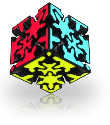 Qiyi gear 3 × 3 pyraminx Magic Speed Cube label none qiyi gear ball cube qiyi carzy gear cylinder 