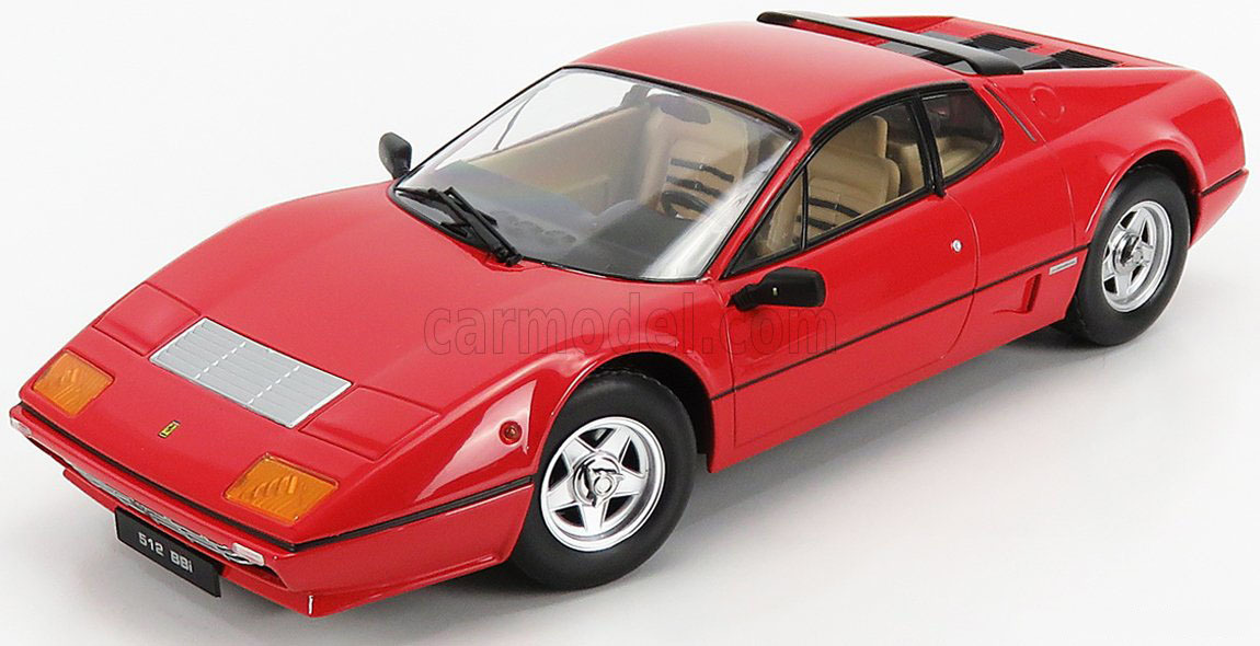 KK-Scale 1/18 フェラーリ 512BBi 1981 レッド Ferrari 512BBi ◇KKDC180541